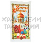 Салфетка пасхальная "Христос Воскресе!"; 30*60.Арт.ПТ-СФ-101