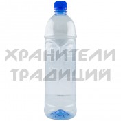 Бутылка с крестом для Святой Воды, ПЭТ; 1,0 л..Арт.Е-СВ-1