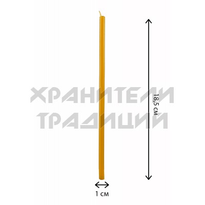 Свечи церковные №80 парафиновые (400 шт.в упаковке).Арт.СП-080